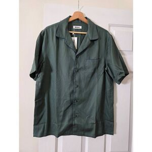 Nikben Nuit Shirt, Emerald M NWT $155